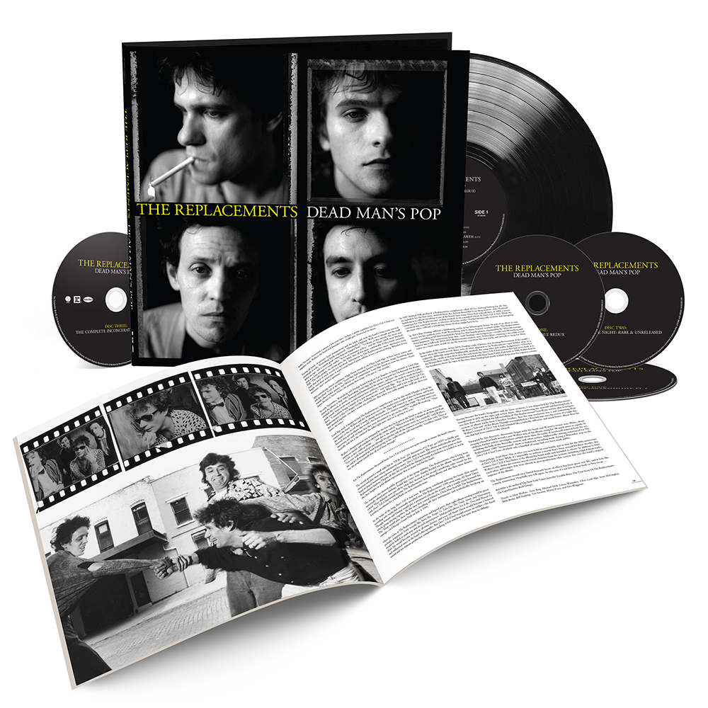 REPLACEMENTS - DEAD MAN'S POP LP + 4CD BOX - Slika 2