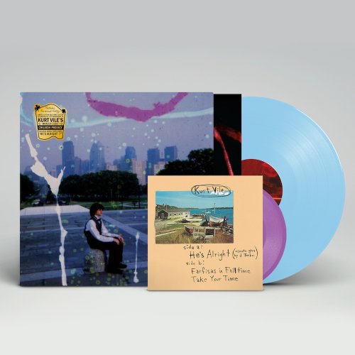 VILLE KURT - CHILDISH PRODIGY ltd blue vinyl 10th anniversary LP+7''