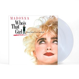 MADONNA - WHO'S THAT GIRL crystal clear vinyl LP