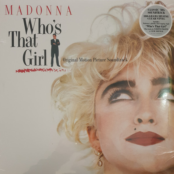 MADONNA - WHO'S THAT GIRL crystal clear vinyl LP - Slika 2