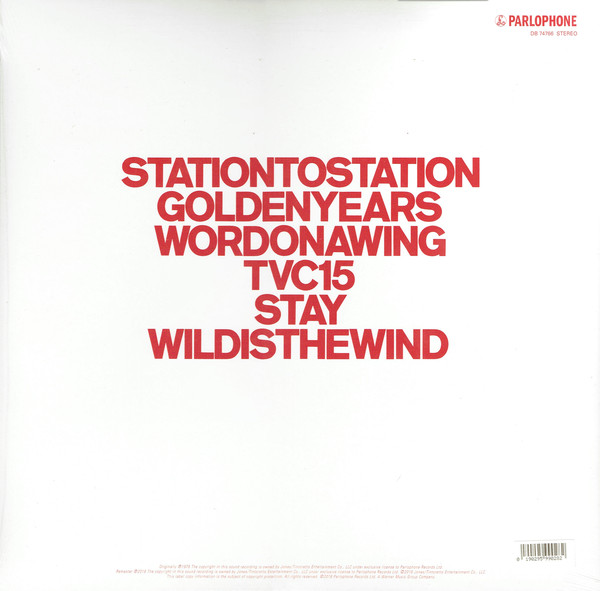 BOWIE DAVID - STATION TO STATION...LP - Slika 2