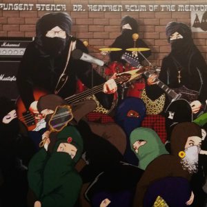 PUNGENT STENCH & DR.HEATHEN SCUM - RAPEMETOO LP