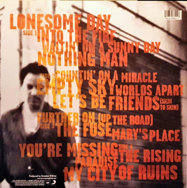 SPRINGSTEEN BRUCE - RISING LP2 - Slika 2