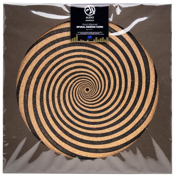 PRIBOR - MUSIC PROTECTION SLIPMATSPIRAL DESIGN CORK