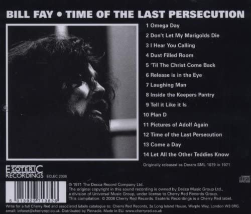 FAY BILL - TIME OF THE LAST PERSECUTION - Slika 2