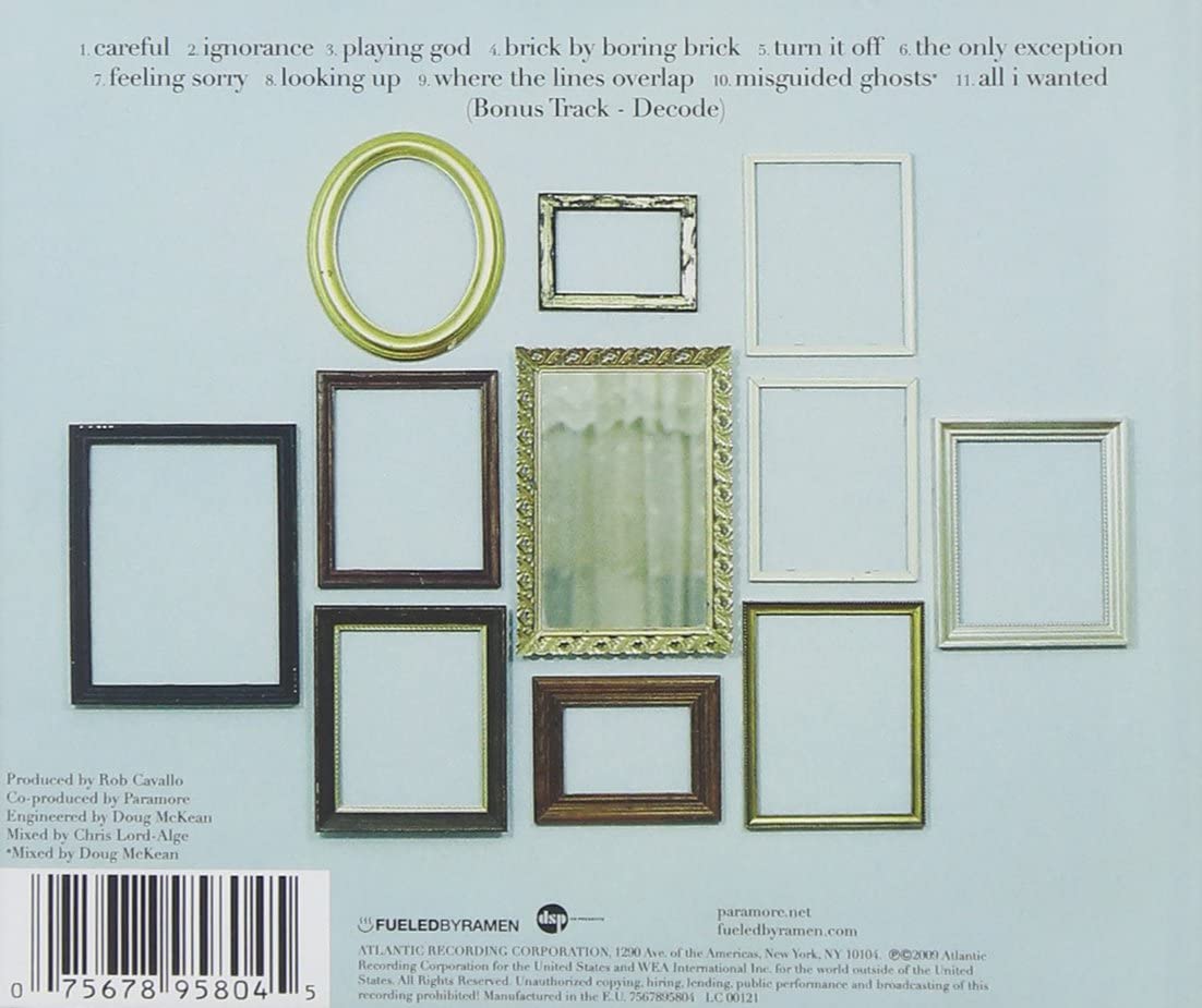PARAMORE - BRAND NEW EYES CD - Slika 2