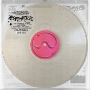 LADY GAGA - CROMATICA clear vinyl LP