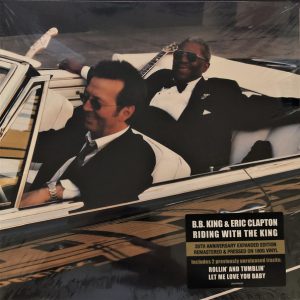 CLAPTON ERIC & B.B.KING - RIDING WITH THE KING 20th anniversary LP2