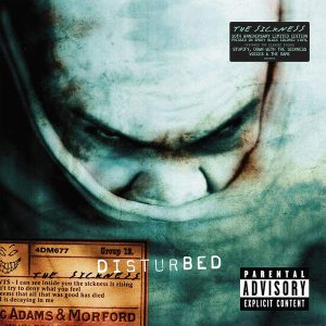DISTURBED - SICKNESS 20th anniversary ltd ed LP