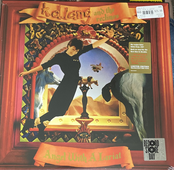 LANG K.D. & THE RECLINES - ANGEL WITH A LARIAT ltd red vinyl RSD 2020 LP