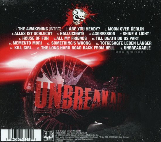 MAD SIN - UNBREAKABLE...CD - Image 2