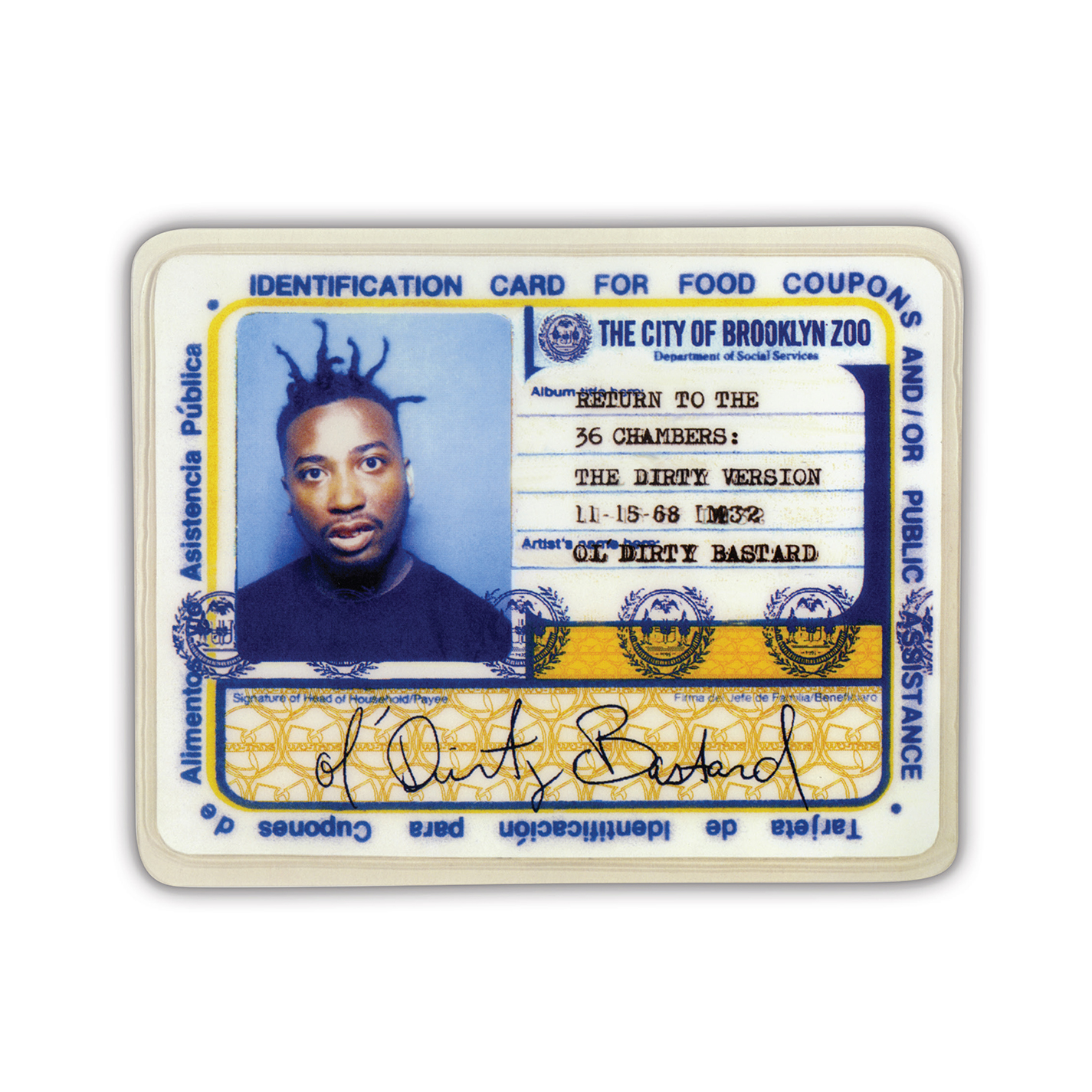 OL' DIRTY BASTARD - RETURN TO THE 36 CHAMBERS coloured vinyl box RSD 2020 9X7''
