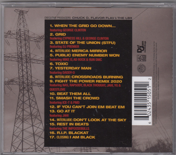 PUBLIC ENEMY - WHAT YOU GONNY DO WHEN THE GRID GOES DOWN CD - Slika 3