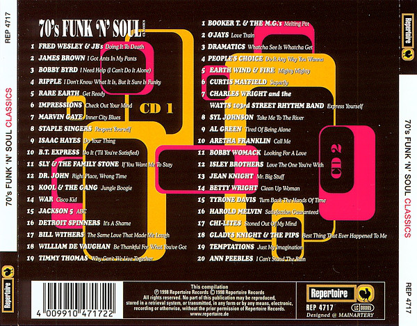 V.A. - 70'S FUNK 'N' SOUL CLASSICS - Slika 2