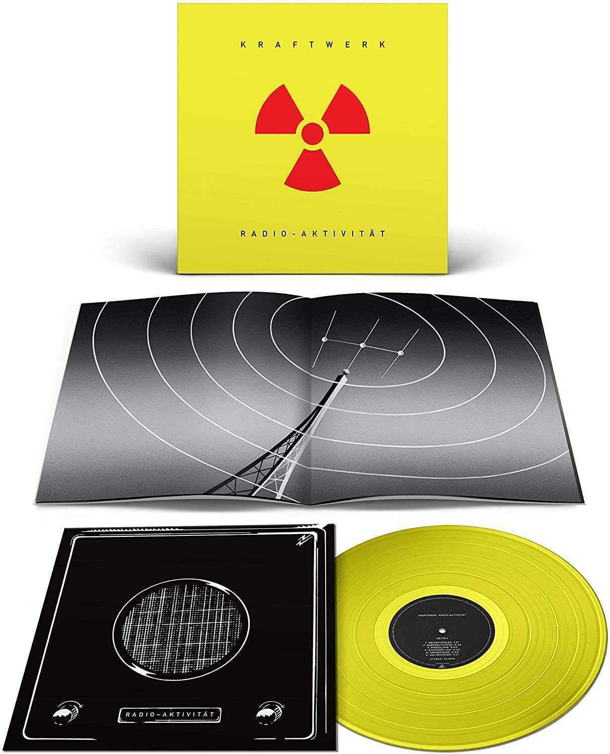 KRAFTWERK - RADIO-AKTIVITAT yellow vinyl LP