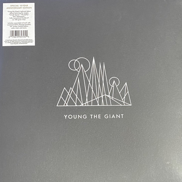 YOUNG THE GIANT - YOUNG THE GIANT10 anniversary edition LP2