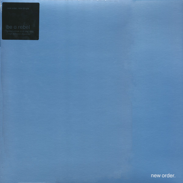 NEW ORDER - BE A REBEL dove grey vinyl LP-S