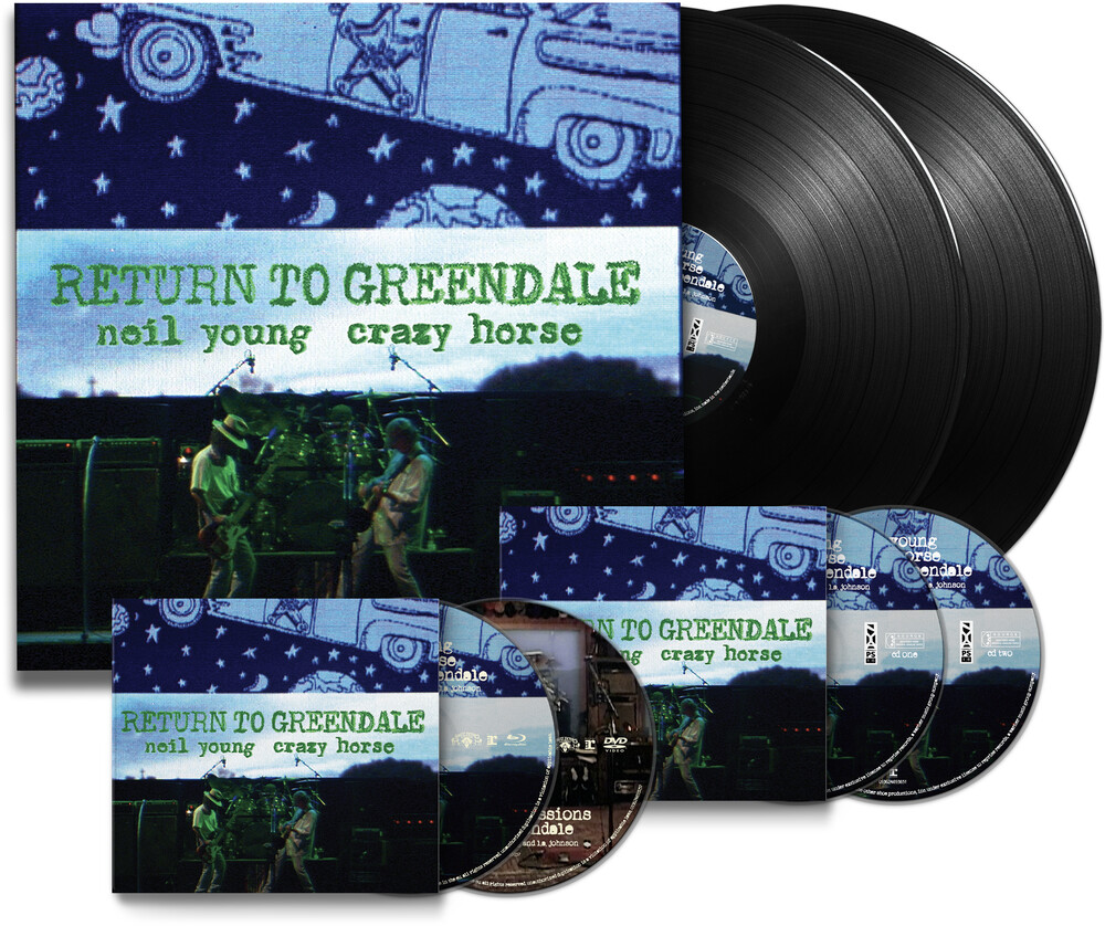 YOUNG NEIL - RETURN TO GREENDALE deluxe edition LP2+CD2+BRD+DVD