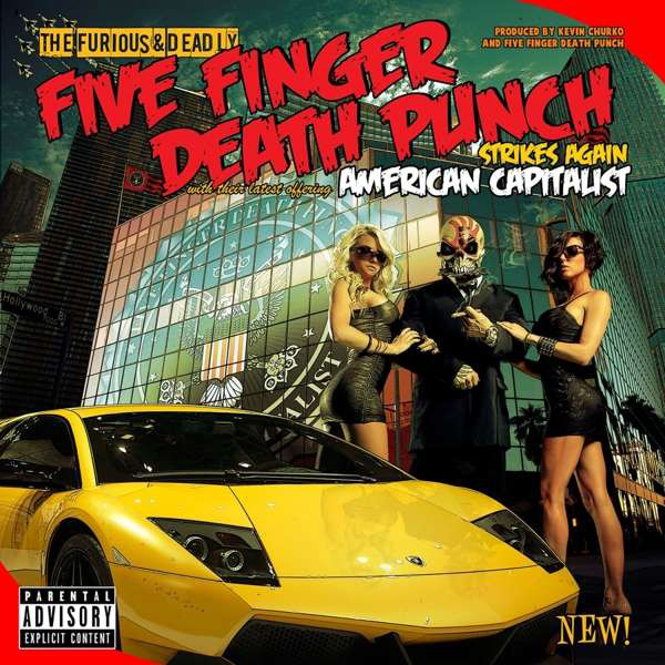 FIVE FINGER DEATH PUNCH - AMERICAN CAPITALIST CD