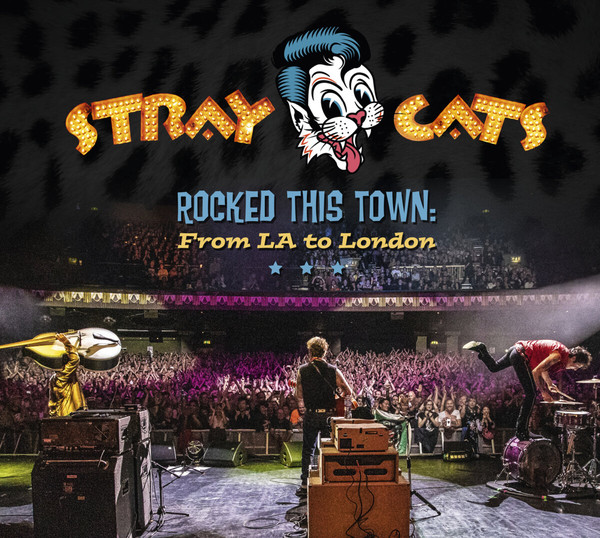STRAY CATS - ROCKED THIS TOWN:FROM LA TO LONDON CD BOX