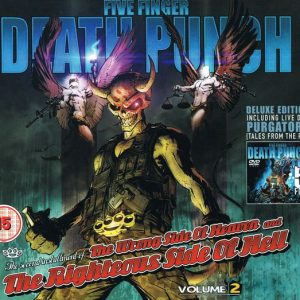 FIVE FINGER DEATH PUNCH - WRONG SIDE OF HEAVEN CD