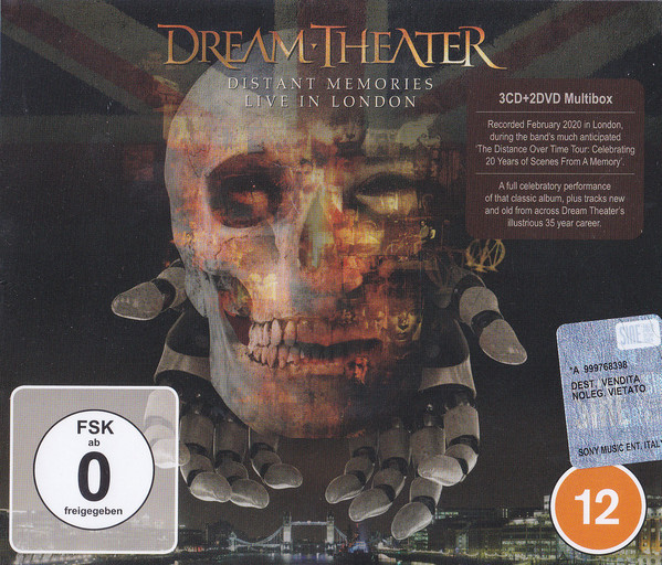 DREAM THEATER - DISTANT MEMORIES LIVE IN LONDON CD3