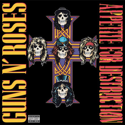 GUNS N ROSES - APPETITE FOR DESTRUCTION...LP