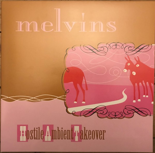 MELVINS - HOSTILE AMBIENT TAKEOVER baby pink vinyl LP