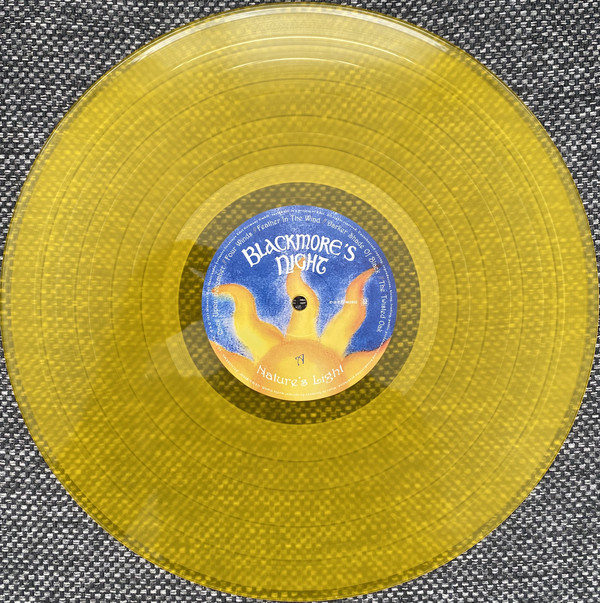 BLACMORE'S NIGHT - NATURES LIGHT heavyweight yellow edition vinyl LP - Slika 5