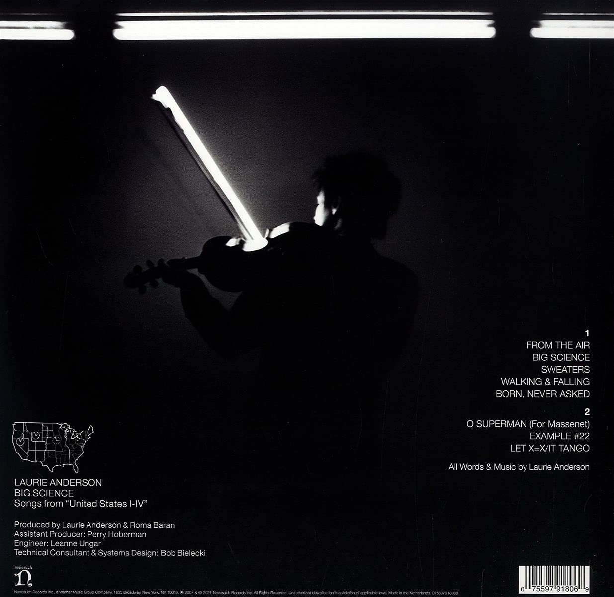 ANDERSON LAURIE - BIG SCIENCE (red) LP - Slika 2