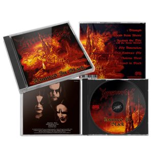IMMORTAL - DAMNED IN BLACK alt.cover 2021 CD