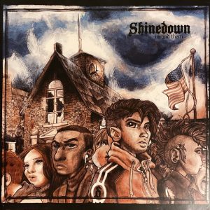 SHINEDOWN - US AND THEM translucent purple vinyl LP2