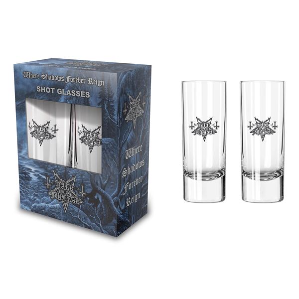 MERC - DARK FUNERAL LOGO SHOT GLASS 2 KOM