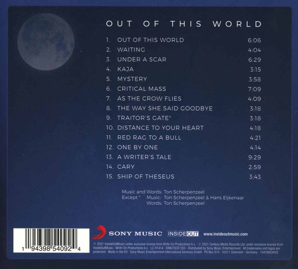 KAYAK - OUT OF THIS WORLD...CD - Slika 2