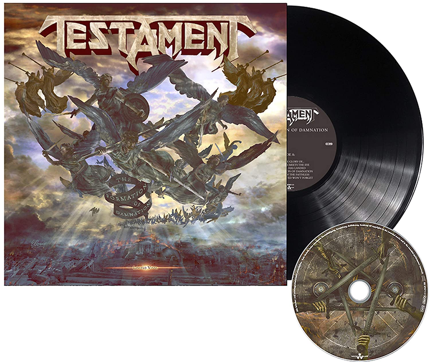 TESTAMENT - FORMATION OF DAMNATION LP + CD