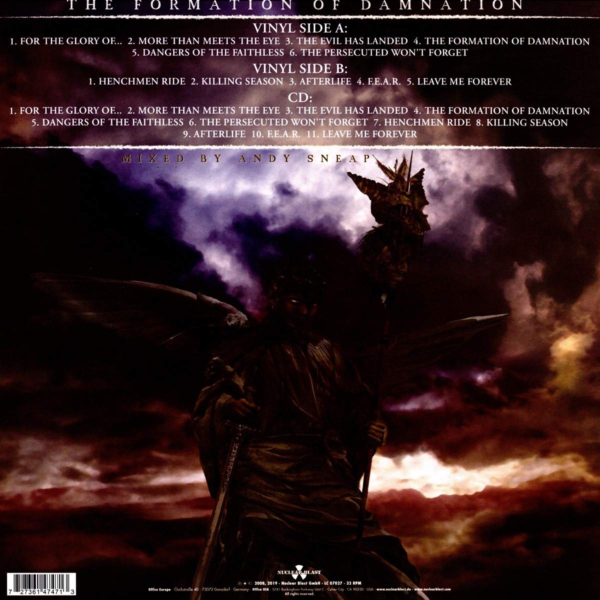 TESTAMENT - FORMATION OF DAMNATION LP + CD - Slika 2