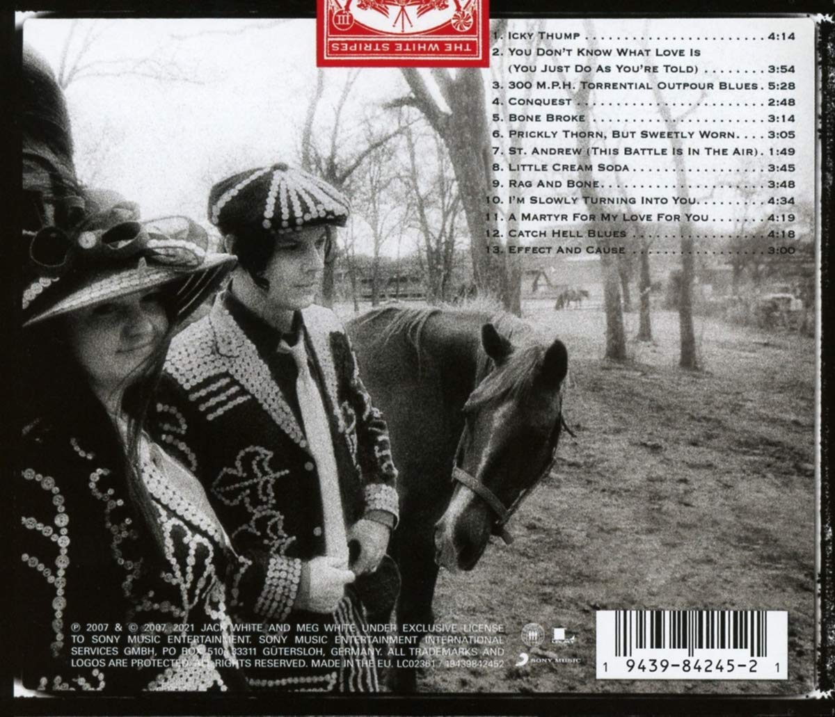 WHITE STRIPES - ICKY THUMP CD - Slika 2