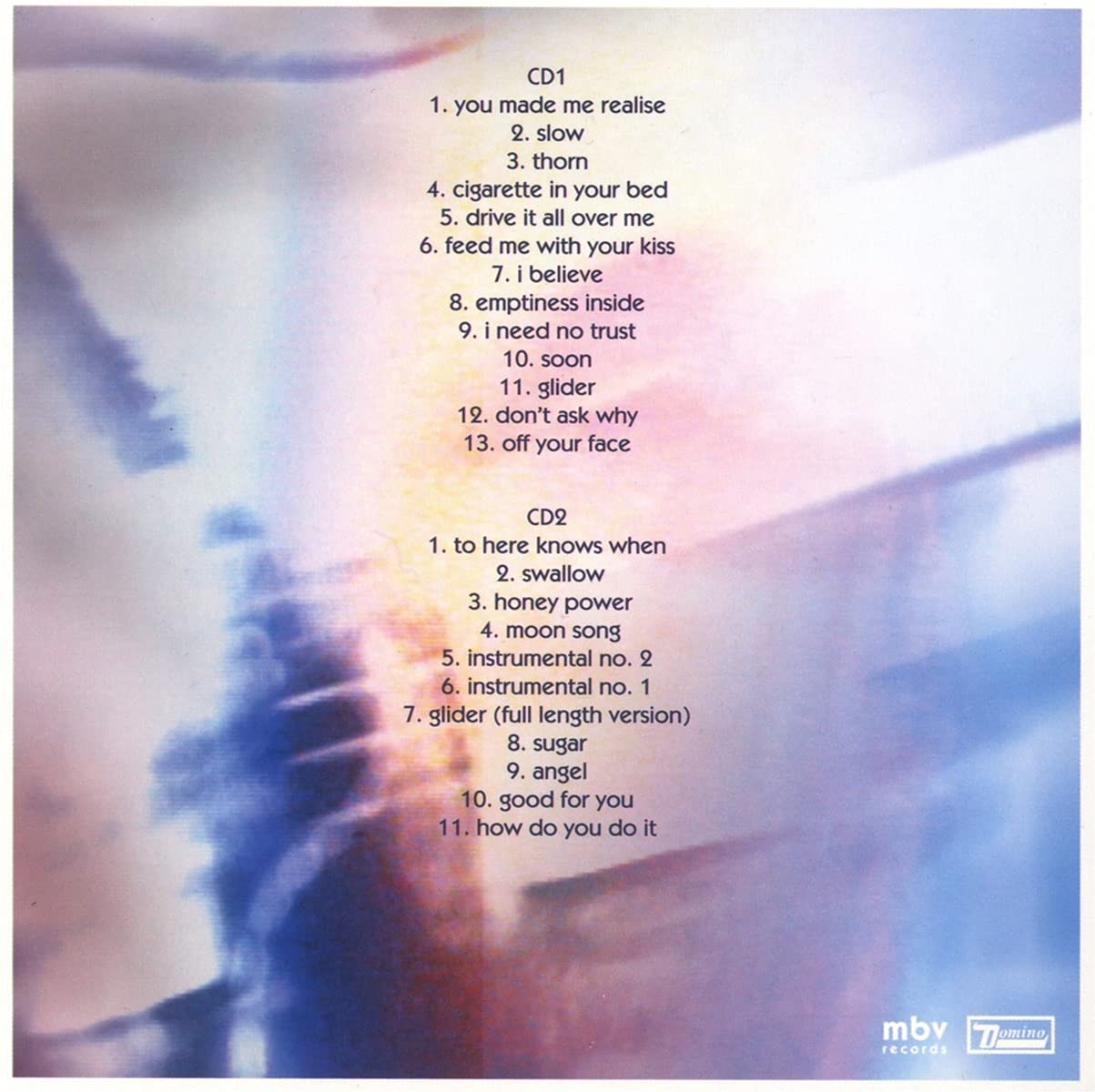 MY BLOODY VALENTINE - EP'S 1988-1991 CD2 - Slika 2