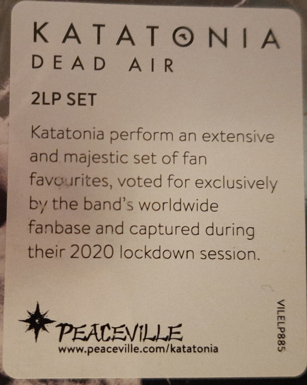 KATATONIA - DEAD AIR LP2 - Slika 2