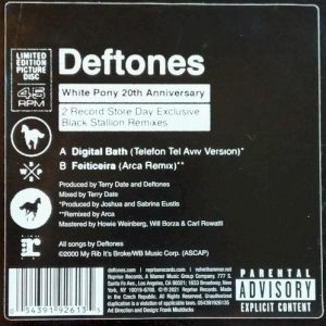 DEFTONES - DIGITAL BATH RSD 2021 picture disc 7" SINGLE