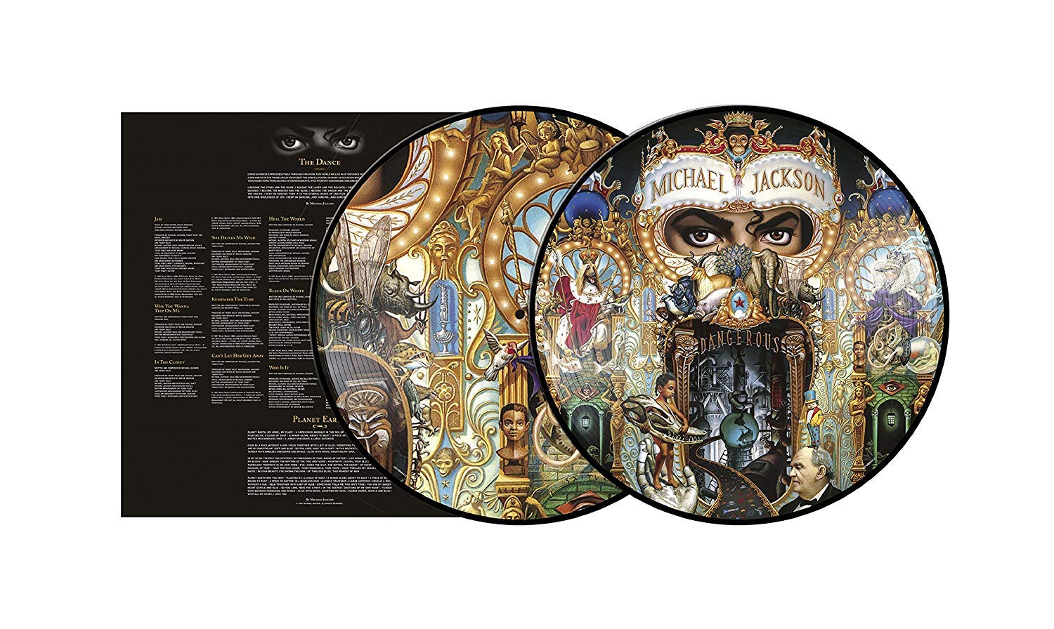 JACKSON MICHAEL V- DANGEROUS LP - Slika 2
