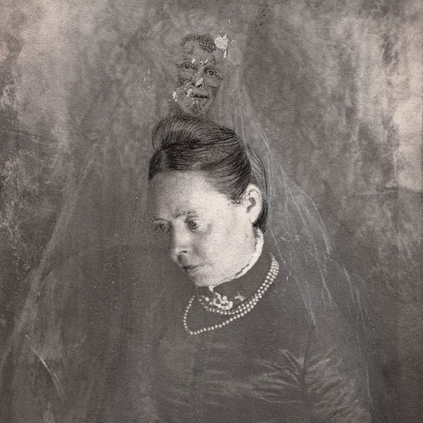 TIBET DAVID - FERELITH clear/black marble vinyl LP