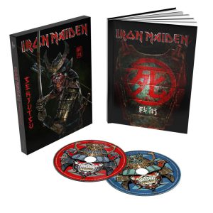 IRON MAIDEN - SENJUTSU  Casebound Book Deluxe 2CD