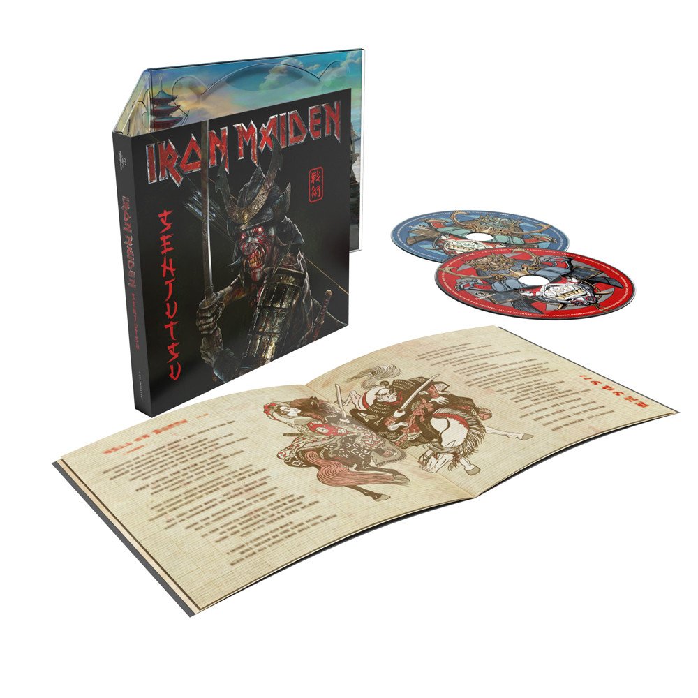 IRON MAIDEN - ‘SENJUTSU’ 2CD Digipack