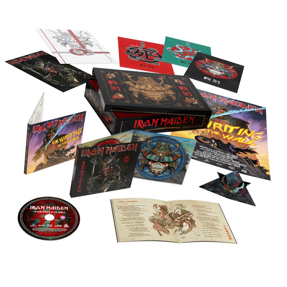 IRON MAIDEN - SENJUTSU Super Deluxe Boxset