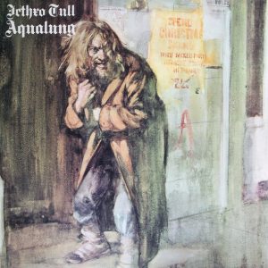 JETHRO TULL - AQUALUNG clear vinyl LP