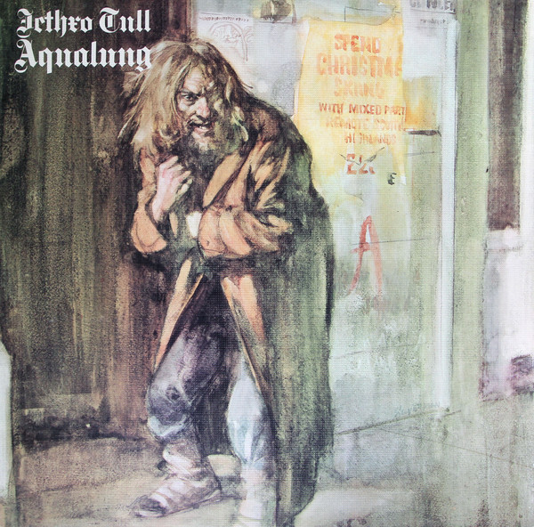 JETHRO TULL - AQUALUNG clear vinyl LP