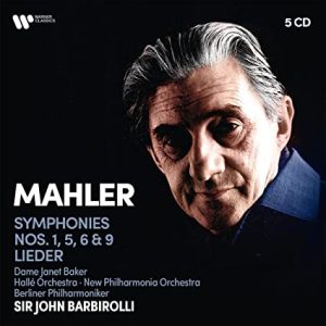 MAHLER/BARBIROLLI - SYMPHONIES1,5,6 & 9/LIEDER CD5