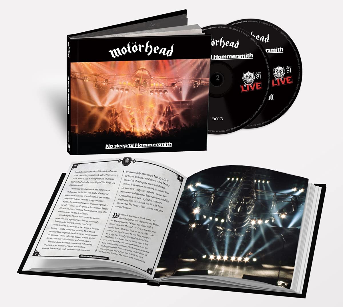 MOTORHEAD - NO SLEEP 'TIL HAMMERSMITH 40 th anniversary CD2