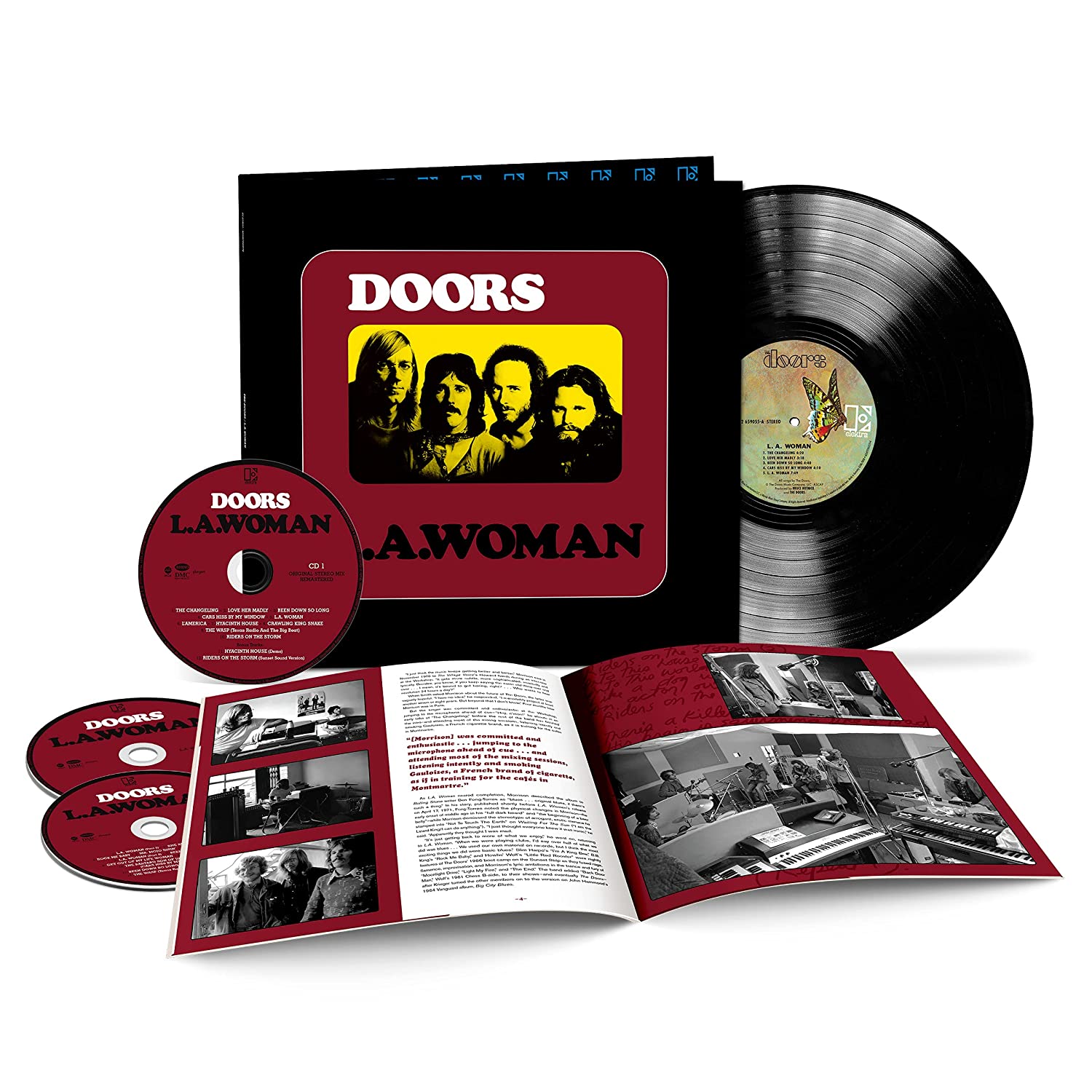 DOORS - L.A. WOMAN LP+3CD BOX